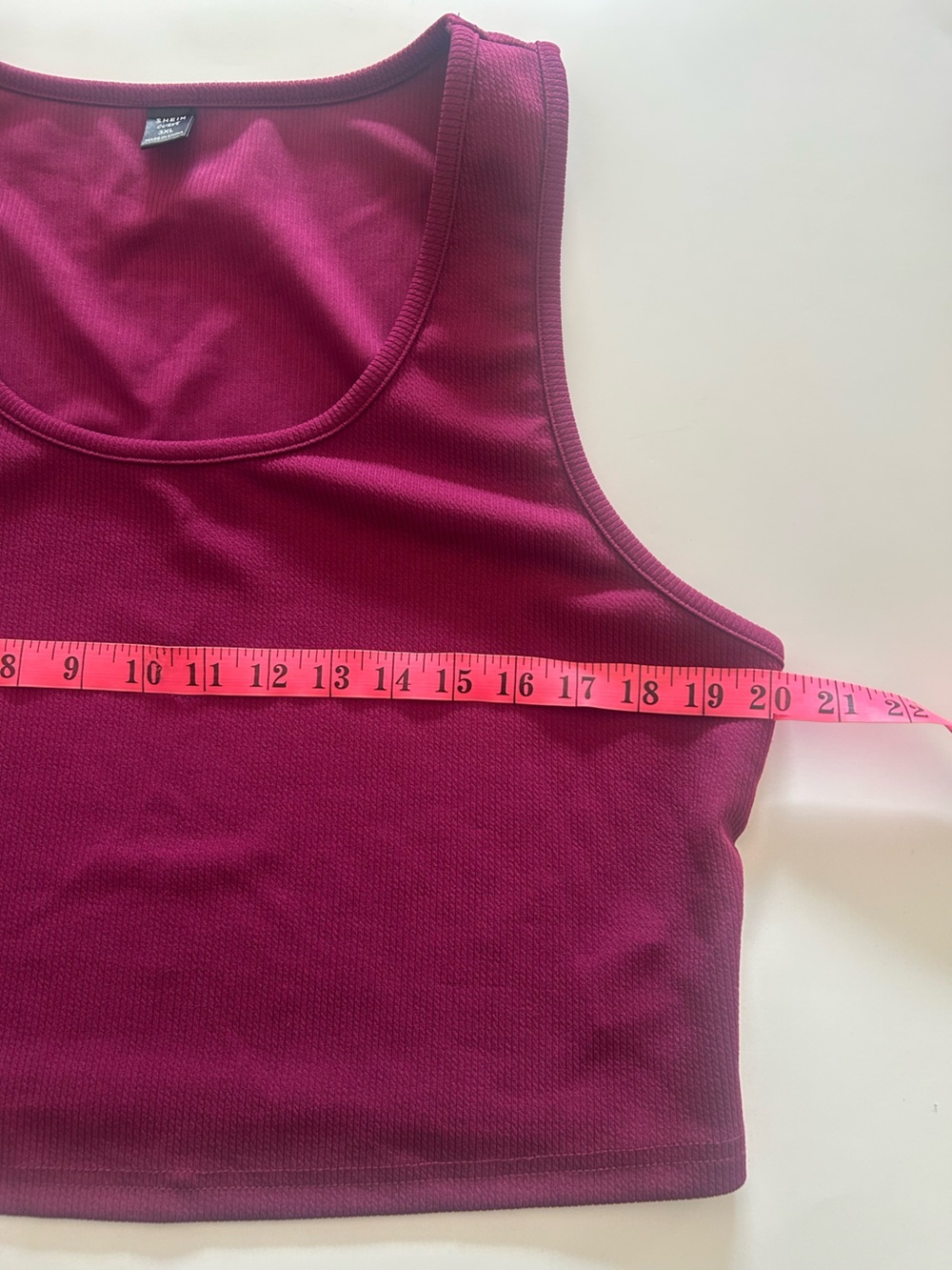 NWOT Ribbed Tank & Shorts Set Deep Pink - Picture 7 of 9